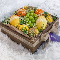 Rustic Wooden Fruit Box