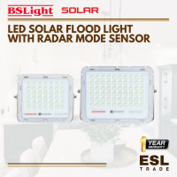 BSLIGHT Solar Series: LED Solar Flood Light with Radar Mode Sensor 300W/400W - SIRIM APPROVED