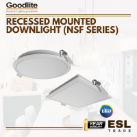 GOODLITE NSF SERIES: Recessed Mounted Downlight 8W/15W/22W