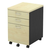 TITUS OFFICE MOBILE PEDESTAL DRAWER 2D1F AT-YMP3