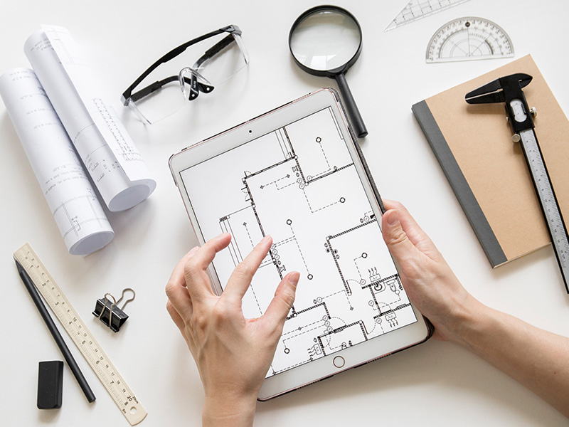 Layout Plan Drawing