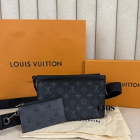 Louis Vuitton Monogram Eclipse Gaston Wearable Wallet M81124- Preloved Luxury Bag