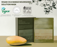 VEGAN CICA MANGO NOURISHING SOLUTION MASK  5ea