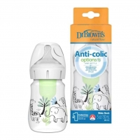 DR BROWNS OPTIONS PP WIDE NECK JUNGLE ELEPHANT 1PK (150ML/5OZ)