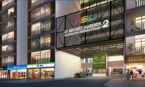 D'Secret Garden 2 resort style facilities swimming pool gym BBQ EV charging