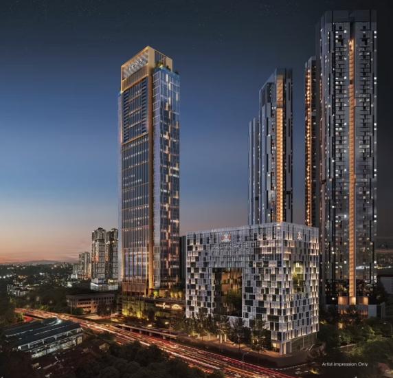 Arden Serviced Residence luxury freehold condo near JB CIQ and RTS Bukit Chagar Johor Bahru