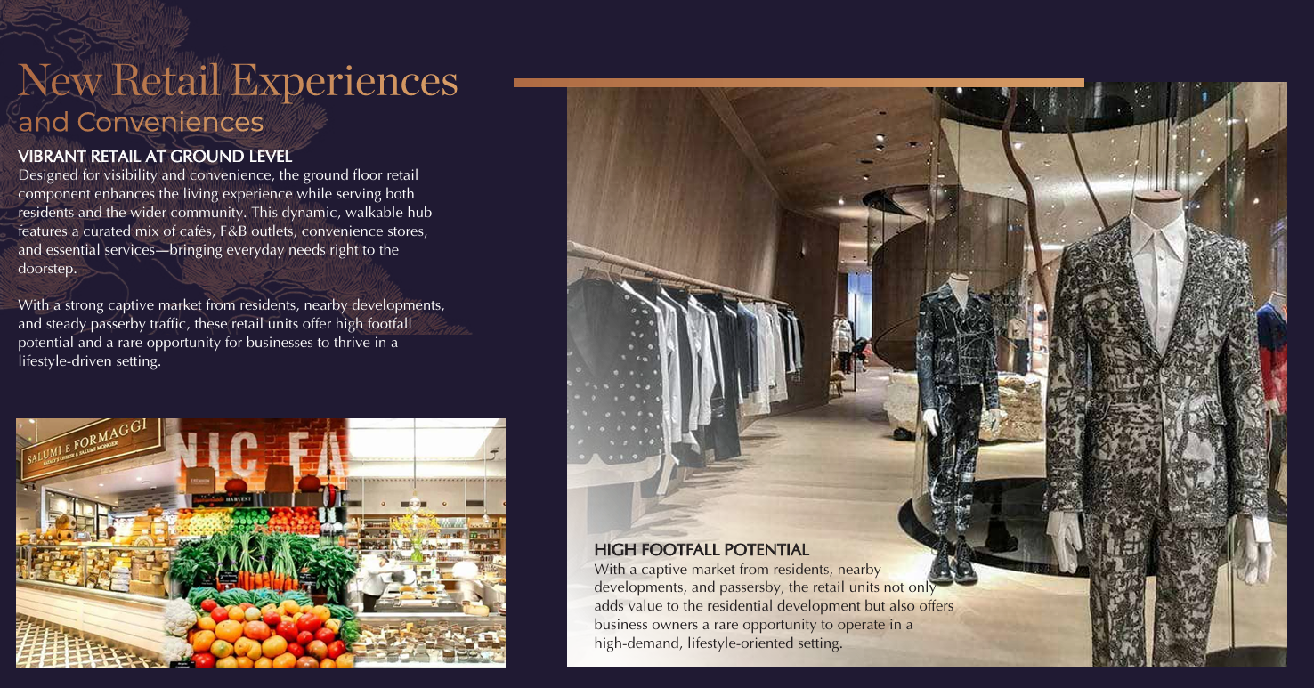 M Grand Minori retail convenience onsite ground floor commercial units groceries F&B clinics and daily essentials
