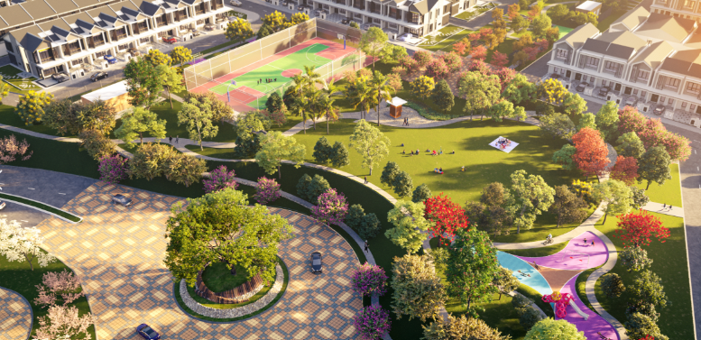 Sanubari Phase 1 Central Park 25 acres greenery jogging track bicycle lane and family facilities Bandar Dato Onn