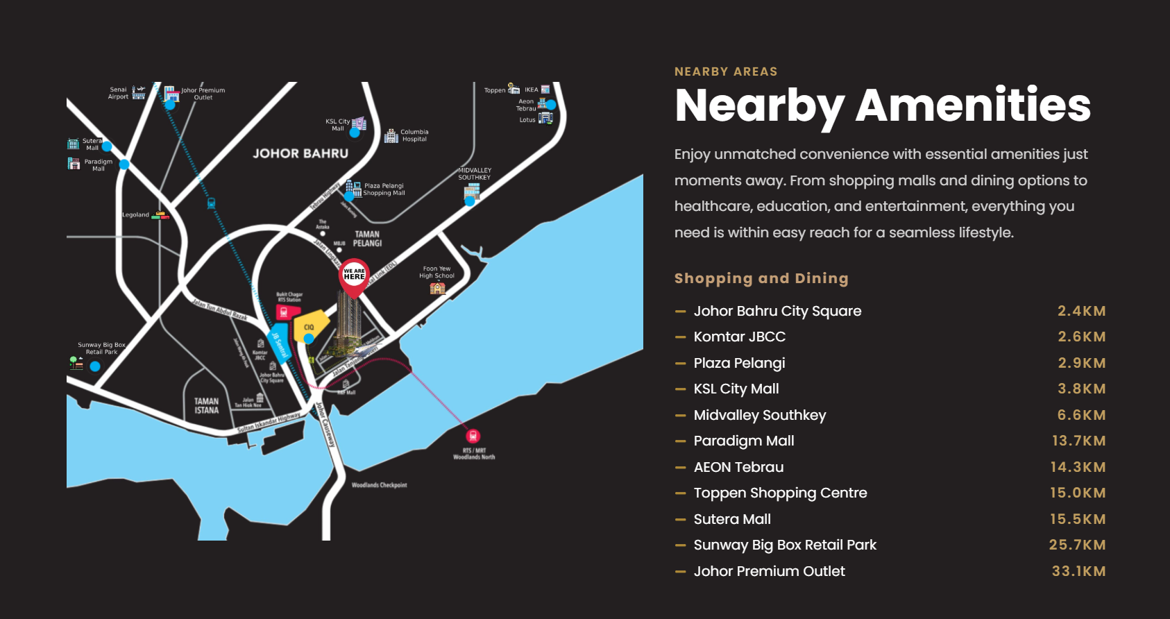Summer Suites Johor Bahru location map