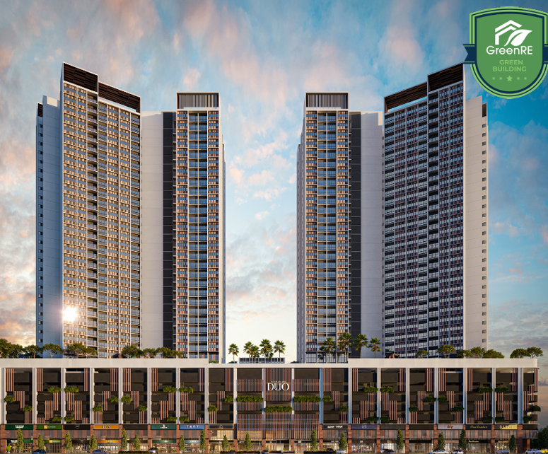 The Straits View DUO Permas Jaya freehold serviced apartment by BRDB near RTS CIQ and Mid Valley Southkey