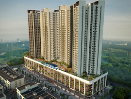 The Straits View DUO location map near Permas Jaya Mid Valley Southkey CIQ RTS Bukit Chagar and JB City Centre