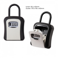 Digital Key Lock Box with Shackle