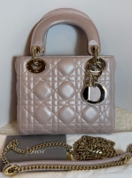 Lady Dior Mini Pearl Pink 2020