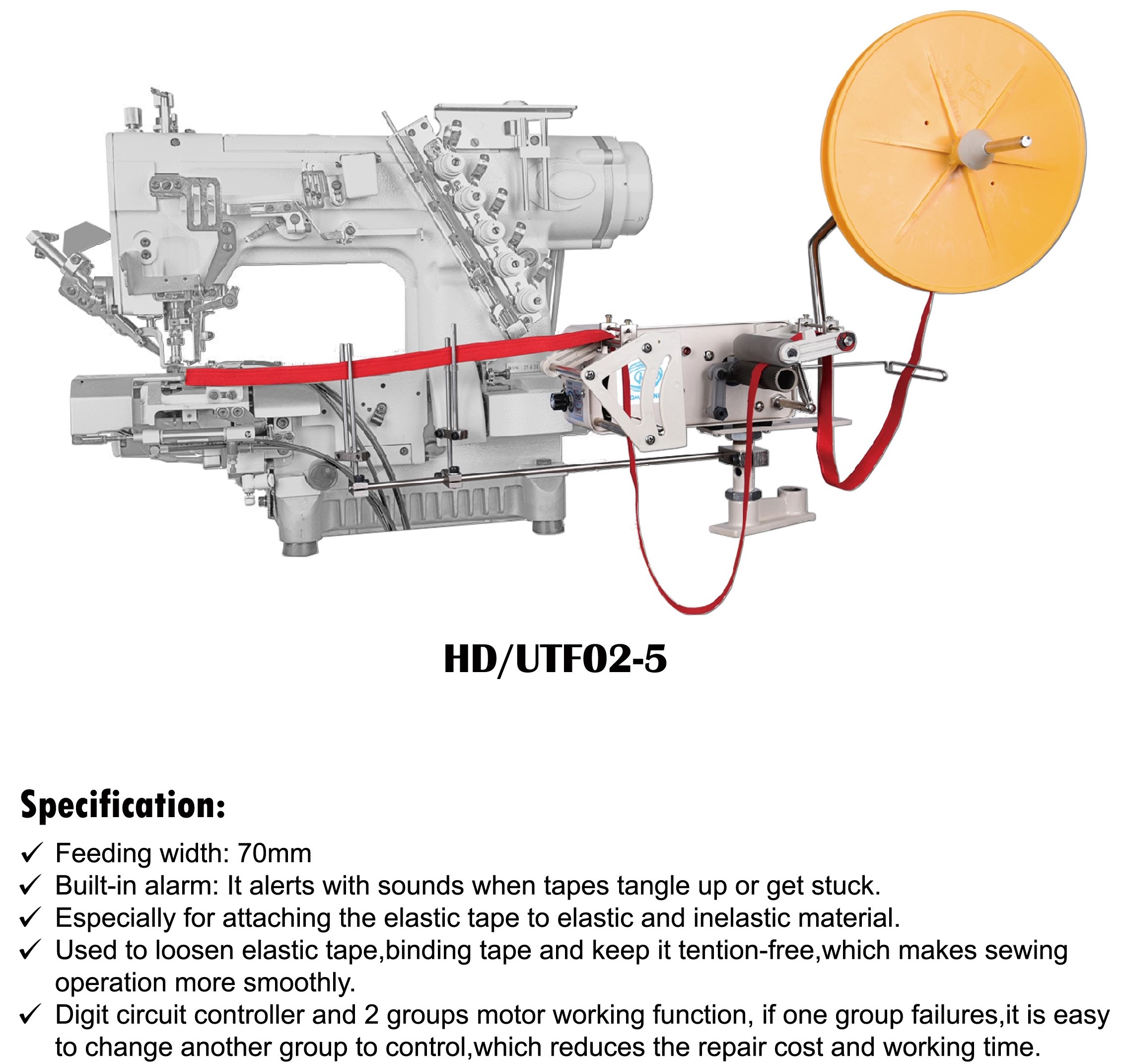 HD/UTF02-5 SIDE TAPE FEEDER INDUSTRIAL MACHINE Batu Pahat, Johor ...
