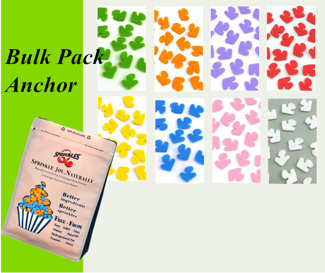 Precision-cut natural anchor sprinkles for high-end maritime catering