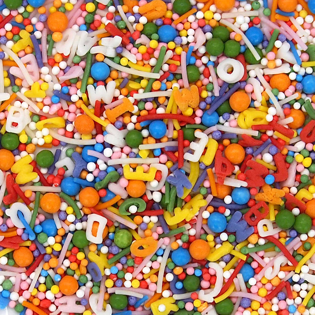 Children Party natural combination sprinkles mix bulk wholesale E171-free top 14 allergen-free industrial bakery BRC certified vegan