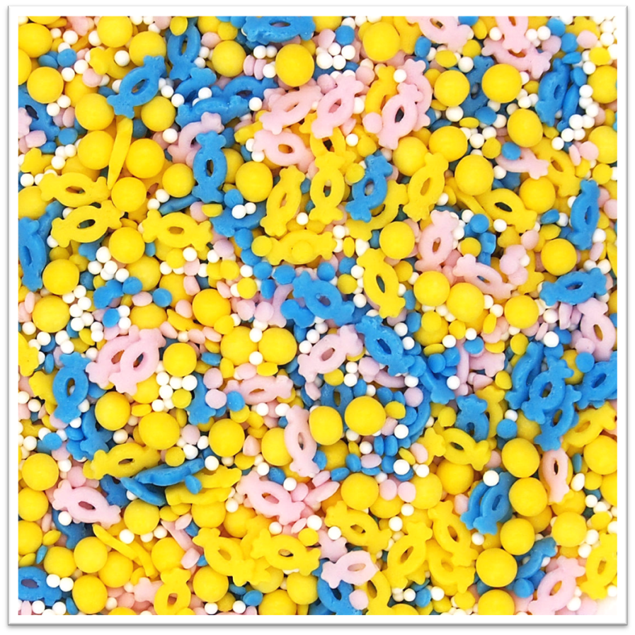Sugar Spell natural celebration sprinkles medley bulk wholesale E171-free top 14 allergen-free industrial bakery BRC certified vegan
