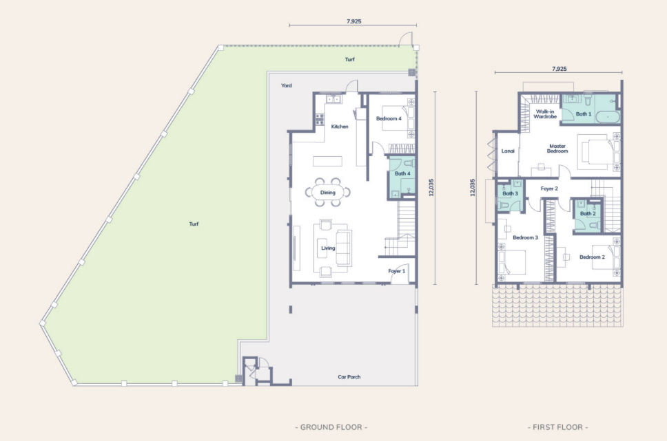 Templer Residence Type D Floor Plan