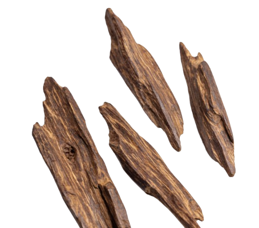 Premium agarwood product value visual