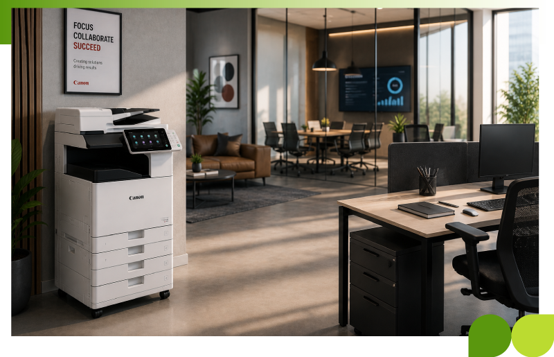 Office printer rental services