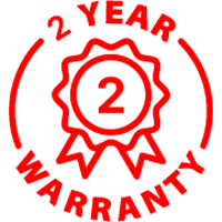 2 Years Warranty
